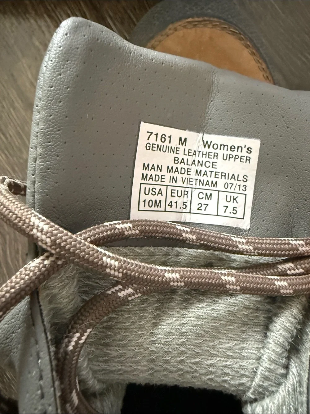 Vasque Gray and Brown Women's Hiking Shoes